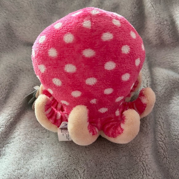Small Pink Ollie Octopus from Ty - Picture 2 of 3